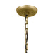 Myhouse Lighting Kichler - 52465NBR - Three Light Chandelier/Semi Flush - Heddle - Natural Brass