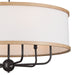 Myhouse Lighting Kichler - 52466AVI - Six Light Chandelier - Heddle - Anvil Iron