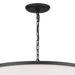 Myhouse Lighting Kichler - 52466BKT - Six Light Chandelier - Heddle - Textured Black