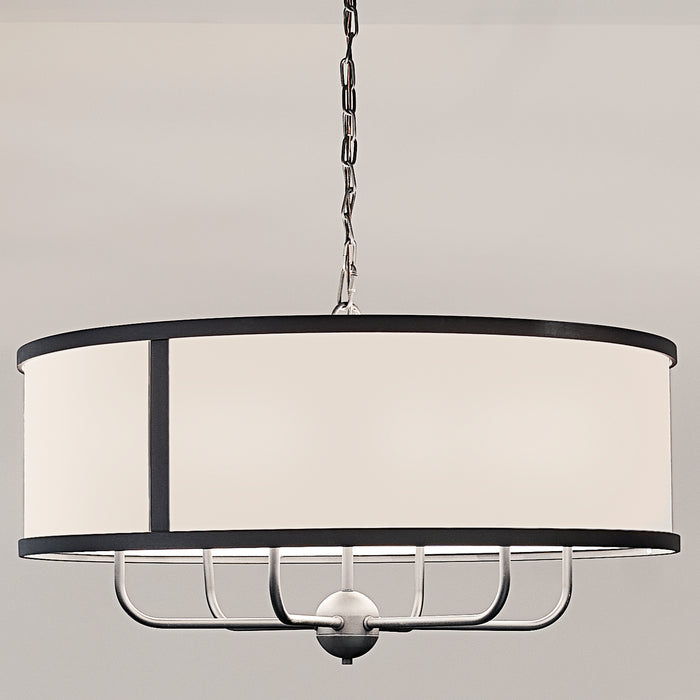 Myhouse Lighting Kichler - 52466BKT - Six Light Chandelier - Heddle - Textured Black