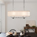 Myhouse Lighting Kichler - 52467AVI - Eight Light Linear Chandelier - Heddle - Anvil Iron