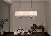 Myhouse Lighting Kichler - 52467AVI - Eight Light Linear Chandelier - Heddle - Anvil Iron