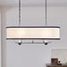 Myhouse Lighting Kichler - 52467BKT - Eight Light Linear Chandelier - Heddle - Textured Black