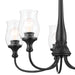 Myhouse Lighting Kichler - 52468BK - Five Light Chandelier - Melis - Black