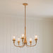 Myhouse Lighting Kichler - 52468WMP - Five Light Chandelier - Melis - Warm Maple Wood