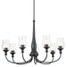 Myhouse Lighting Kichler - 52469BK - Seven Light Chandelier - Melis - Black