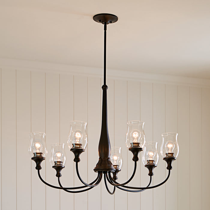 Myhouse Lighting Kichler - 52469BK - Seven Light Chandelier - Melis - Black