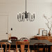 Myhouse Lighting Kichler - 52470BK - Six Light Chandelier - Karthe - Black