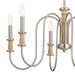 Myhouse Lighting Kichler - 52470NI - Six Light Chandelier - Karthe - Brushed Nickel