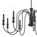 Myhouse Lighting Kichler - 52471BK - Nine Light Chandelier - Karthe - Black