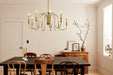 Myhouse Lighting Kichler - 52471NBR - Nine Light Chandelier - Karthe - Natural Brass