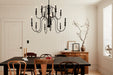 Myhouse Lighting Kichler - 52472BK - 12 Light Chandelier - Karthe - Black