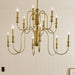 Myhouse Lighting Kichler - 52472NBR - 12 Light Chandelier - Karthe - Natural Brass