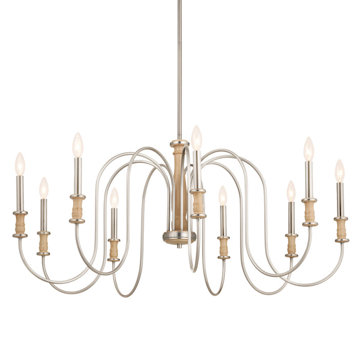 Myhouse Lighting Kichler - 52471NI - Nine Light Chandelier - Karthe - Brushed Nickel