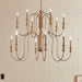 Myhouse Lighting Kichler - 52472NI - 12 Light Chandelier - Karthe - Brushed Nickel