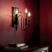 Myhouse Lighting Kichler - 52473BK - Three Light Wall Sconce - Karthe - Black