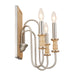 Myhouse Lighting Kichler - 52473NI - Three Light Wall Sconce - Karthe - Brushed Nickel