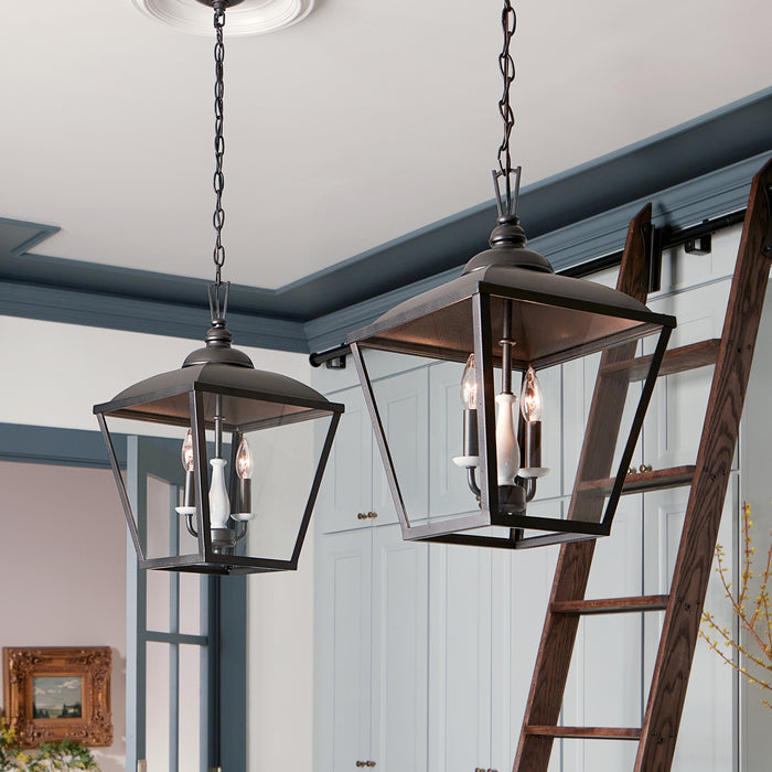 Myhouse Lighting Kichler - 52474AVI - Two Light Pendant - Dame - Anvil Iron