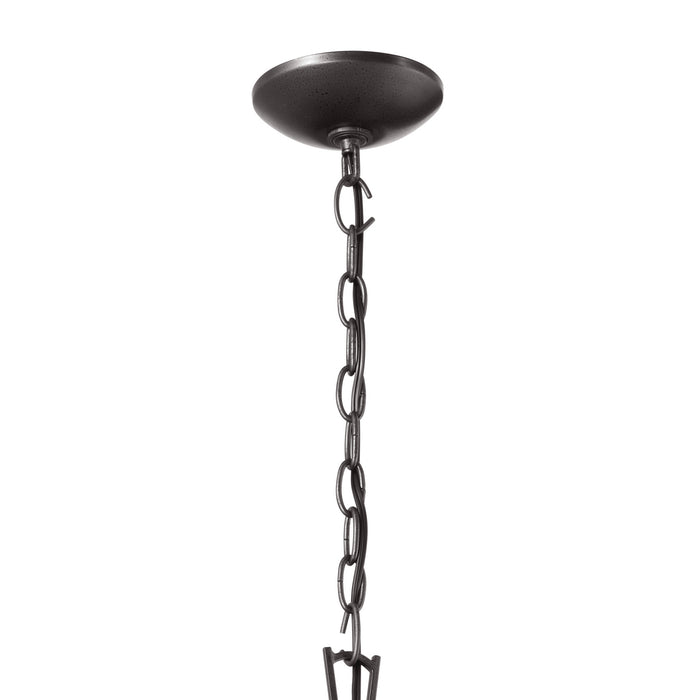 Myhouse Lighting Kichler - 52475AVI - Four Light Foyer Pendant - Dame - Anvil Iron