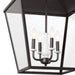 Myhouse Lighting Kichler - 52475AVI - Four Light Foyer Pendant - Dame - Anvil Iron