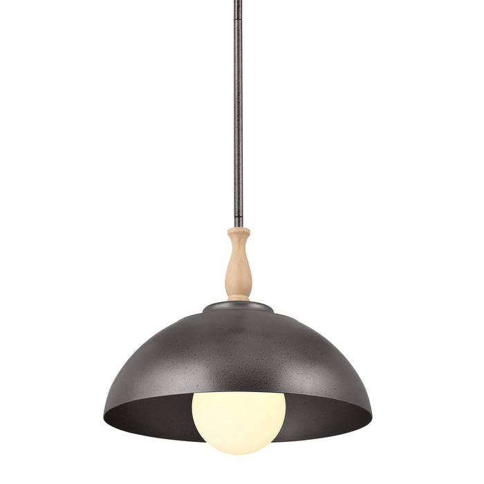 Myhouse Lighting Kichler - 52476AVI - One Light Pendant - Fira - Anvil Iron