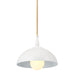 Myhouse Lighting Kichler - 52476WH - One Light Pendant - Fira - White