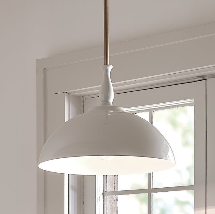 Myhouse Lighting Kichler - 52476WH - One Light Pendant - Fira - White