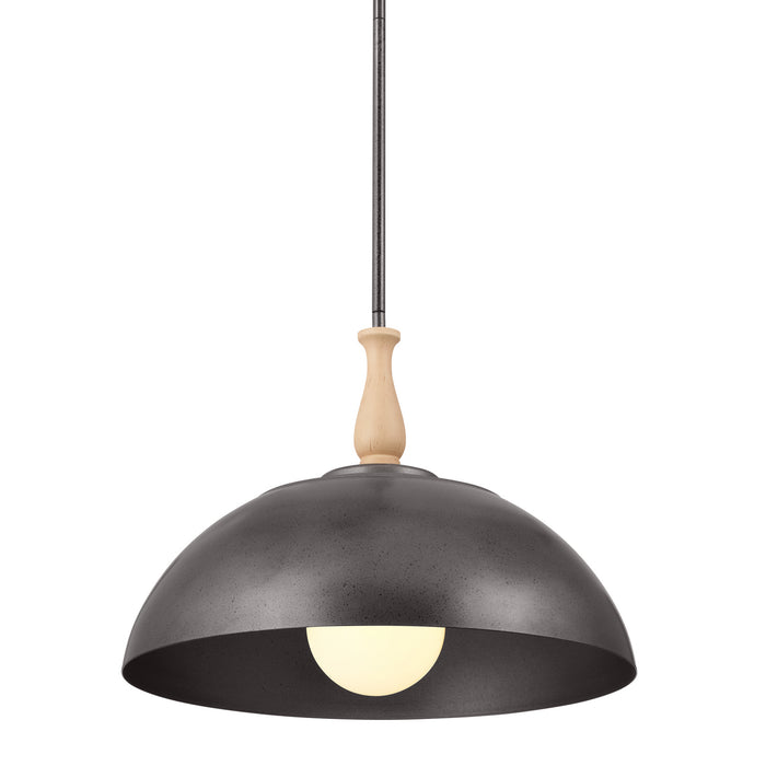 Myhouse Lighting Kichler - 52477AVI - One Light Pendant - Fira - Anvil Iron