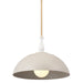 Myhouse Lighting Kichler - 52477GRG - One Light Pendant - Fira - Greige