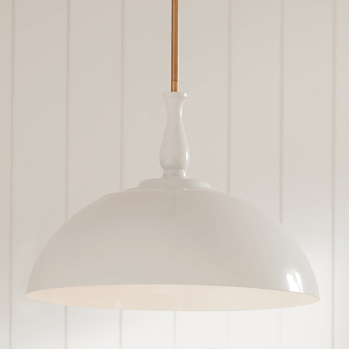 Myhouse Lighting Kichler - 52477WH - One Light Pendant - Fira - White