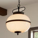 Myhouse Lighting Kichler - 52478BKT - Two Light Pendant - Opal - Textured Black