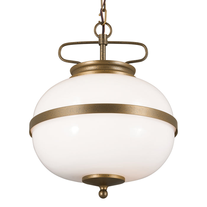 Myhouse Lighting Kichler - 52478CHZ - Two Light Pendant - Opal - Character Bronze