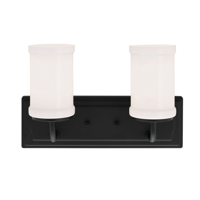 Myhouse Lighting Kichler - 55130BKT - Two Light Bath - Vetivene - Textured Black