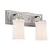 Myhouse Lighting Kichler - 55130CLP - Two Light Bath - Vetivene - Classic Pewter