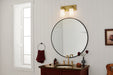 Myhouse Lighting Kichler - 55130NBR - Two Light Bath - Vetivene - Natural Brass
