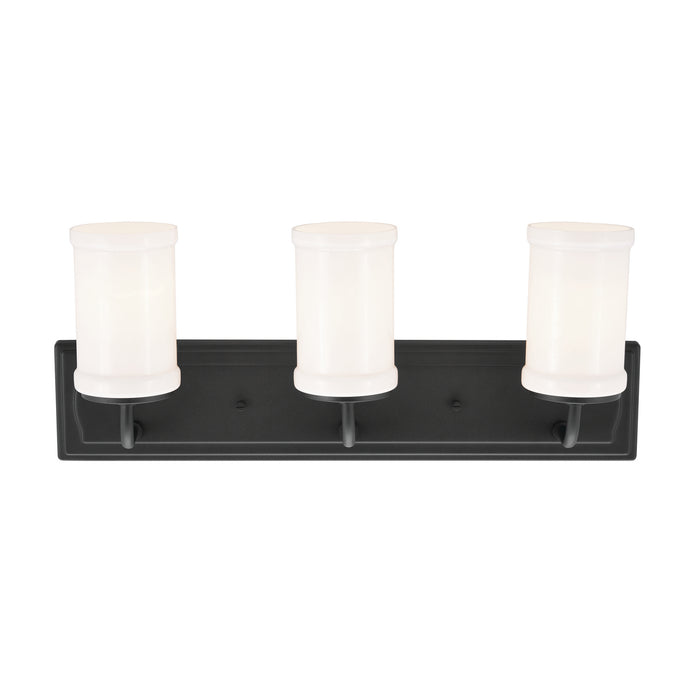 Myhouse Lighting Kichler - 55131BKT - Three Light Bath - Vetivene - Textured Black