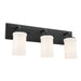 Myhouse Lighting Kichler - 55131BKT - Three Light Bath - Vetivene - Textured Black