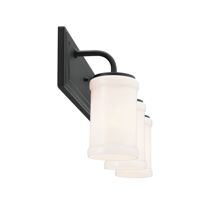 Myhouse Lighting Kichler - 55131BKT - Three Light Bath - Vetivene - Textured Black