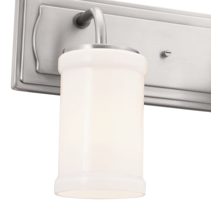 Myhouse Lighting Kichler - 55131CLP - Three Light Bath - Vetivene - Classic Pewter