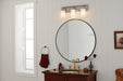 Myhouse Lighting Kichler - 55131CLP - Three Light Bath - Vetivene - Classic Pewter