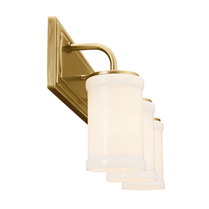 Myhouse Lighting Kichler - 55131NBR - Three Light Bath - Vetivene - Natural Brass