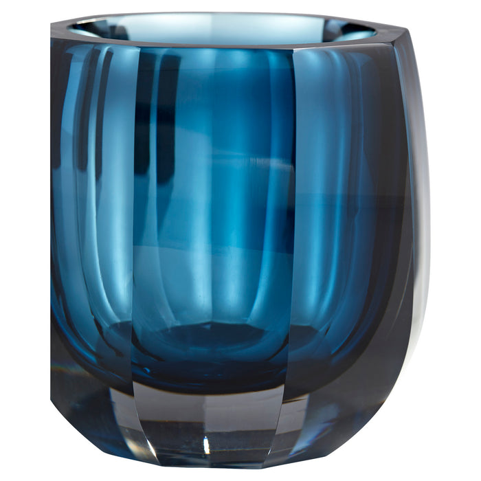 Myhouse Lighting Cyan - 11254 - Vase - Blue/Clear