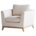 Myhouse Lighting Cyan - 11379 - Chair - Chicory - White - Cream