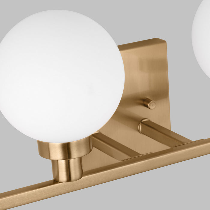 Myhouse Lighting Visual Comfort Studio - 4461604-848 - Four Light Bath Vanity - Clybourn - Satin Brass