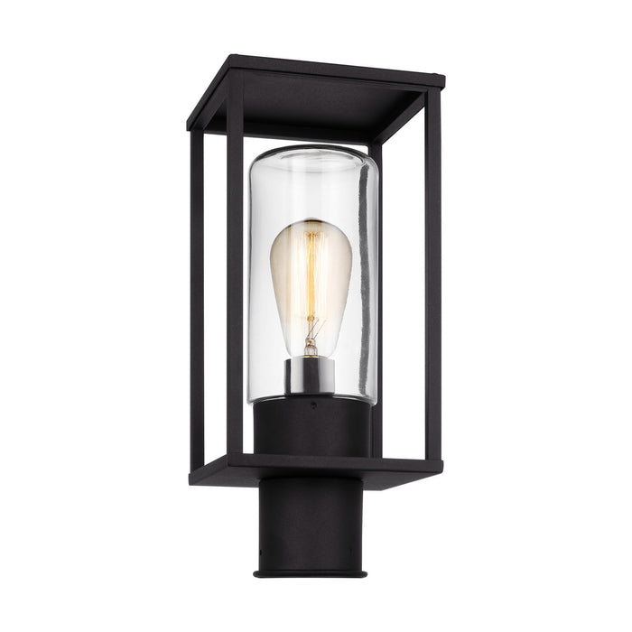 Myhouse Lighting Visual Comfort Studio - 8231101-12 - One Light Outdoor Post Lantern - Vado - Black