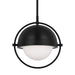 Myhouse Lighting Visual Comfort Studio - TP1101AI - One Light Pendant - Bacall - Aged Iron