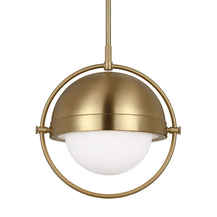 Myhouse Lighting Visual Comfort Studio - TP1101BBS - One Light Pendant - Bacall - Burnished Brass