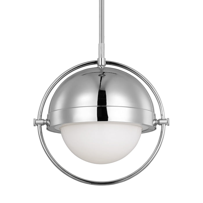 Myhouse Lighting Visual Comfort Studio - TP1101PN - One Light Pendant - Bacall - Polished Nickel