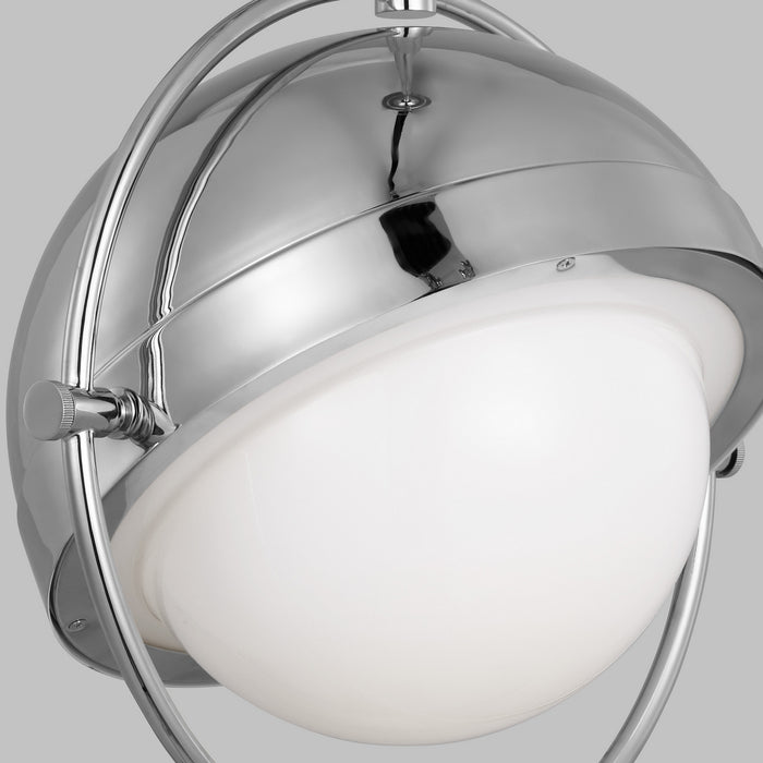 Myhouse Lighting Visual Comfort Studio - TP1101PN - One Light Pendant - Bacall - Polished Nickel