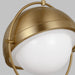 Myhouse Lighting Visual Comfort Studio - TP1111BBS - One Light Pendant - Bacall - Burnished Brass